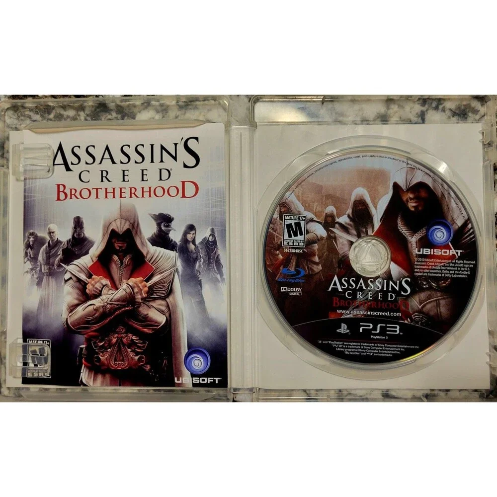 SONY PLAYSTATION 3 PS3:Assassin's Creed:Brotherhood,CIB,MANUAL,TESTED, FAST SHIP